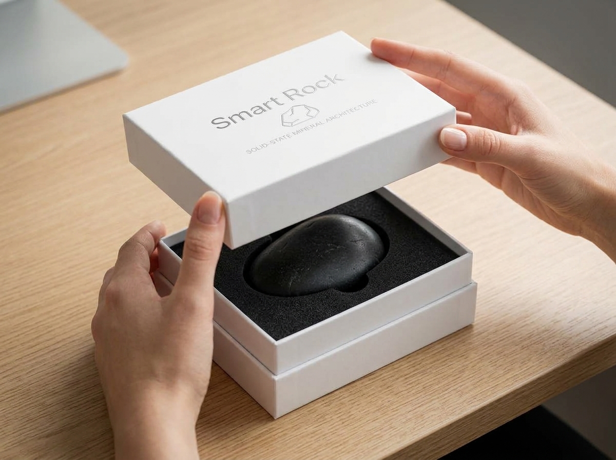 Opening the Smart Rock box